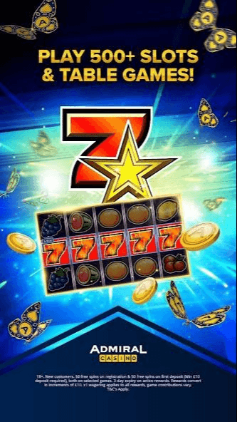 Admiral Casino Screenshot