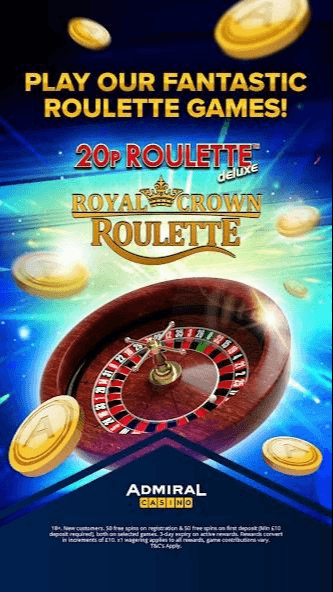 Admiral Casino Screenshot